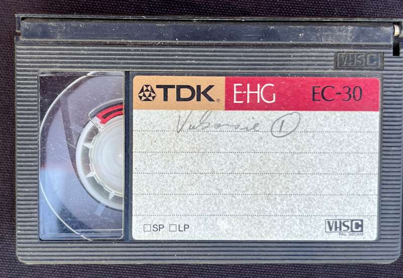 21 X VHS Tapes. used.