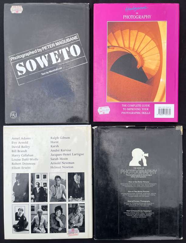 Old photography books.
