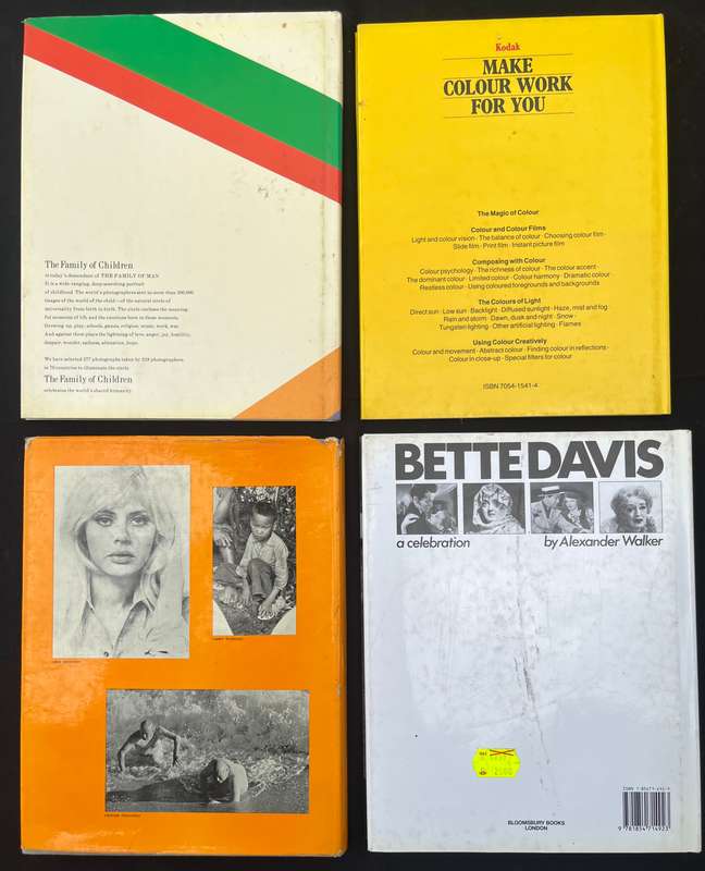 Old photography books.