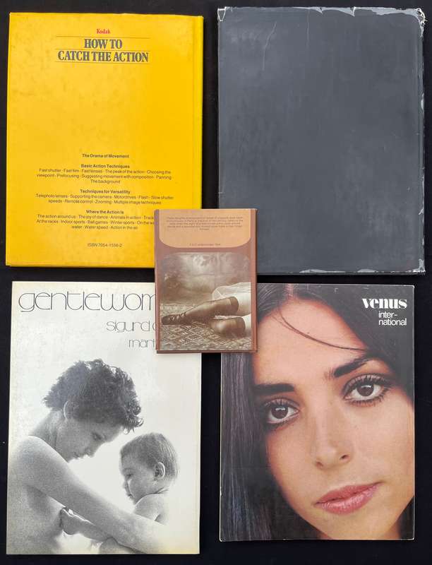 Old photography books.