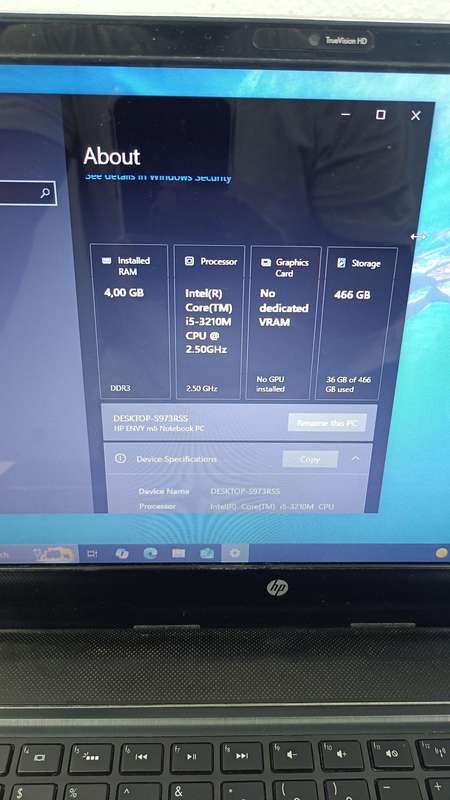 HP core i5 3rd Gen Laptop(View Pictures for full specs)