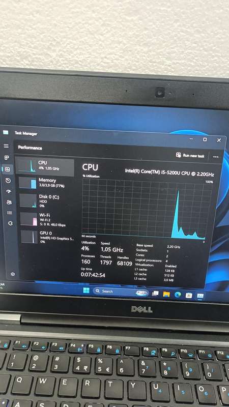 Dell core i5 5th gen Laptop
