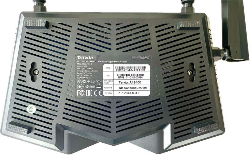 Tenda AC1200 Smart Gigabit Wi-Fi Router