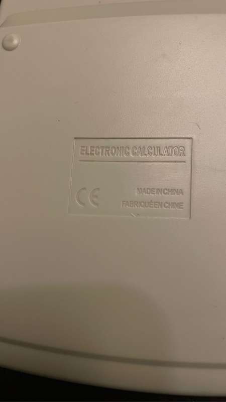 Scripto 215 8 Digit Desk Solar Calculator