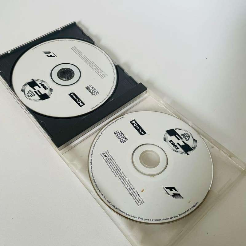 F1 2001 PC Game , No cover.