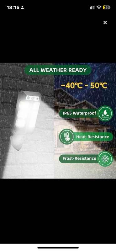 Aerbes AB-TY207 Solar Powerd LED Sensor Street Light With Remote Control