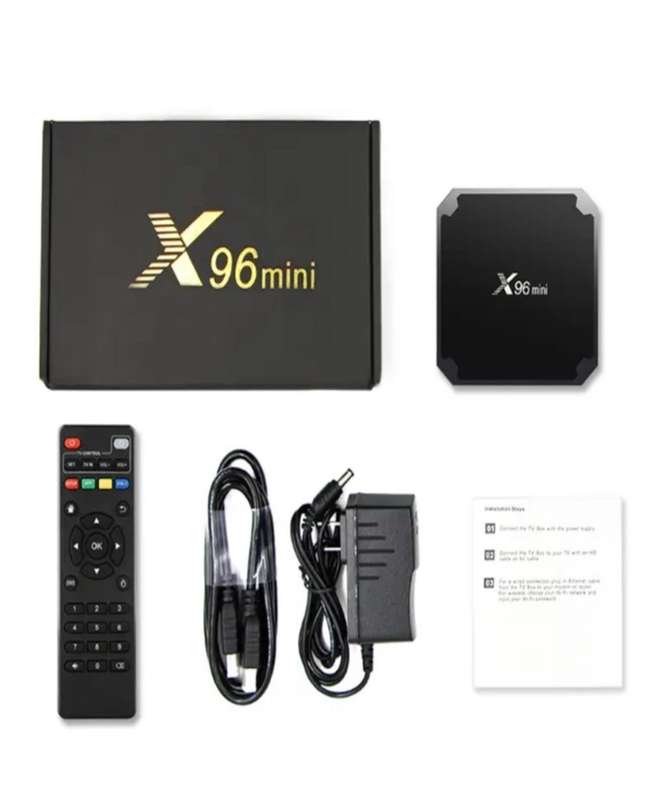 X96Mini W2 Android 11.0 TV Box S905W2 Dual WiFi 4K TV Box Android 2GB Ram 16GB