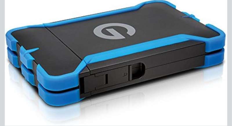 G-DRIVE ev ATC Portable External Hard Drive Case with USB 3.0 cable - All-Terrain Drive Solution