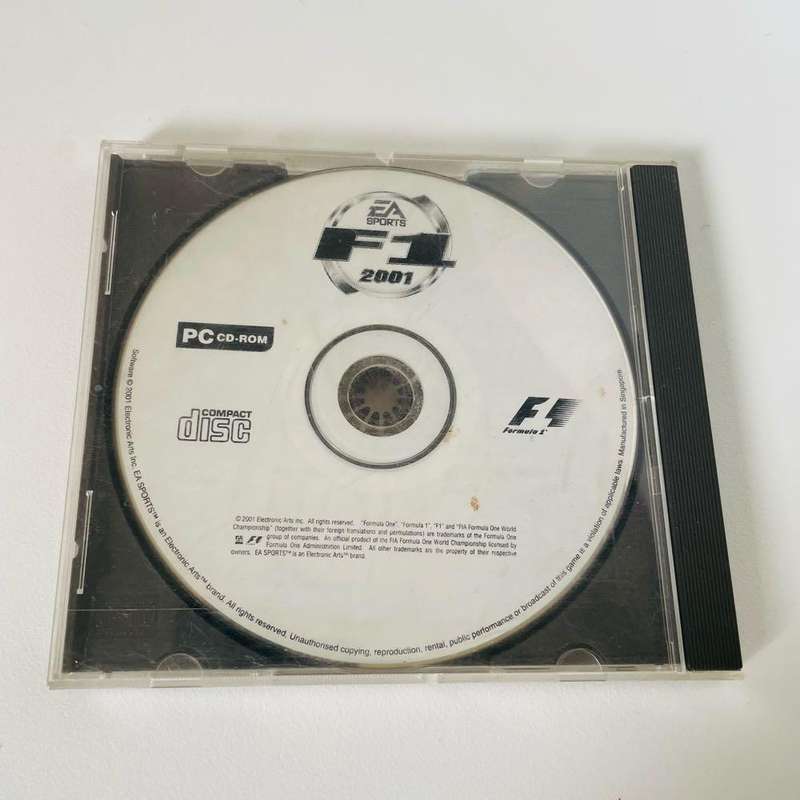 F1 2001 PC Game , No cover.