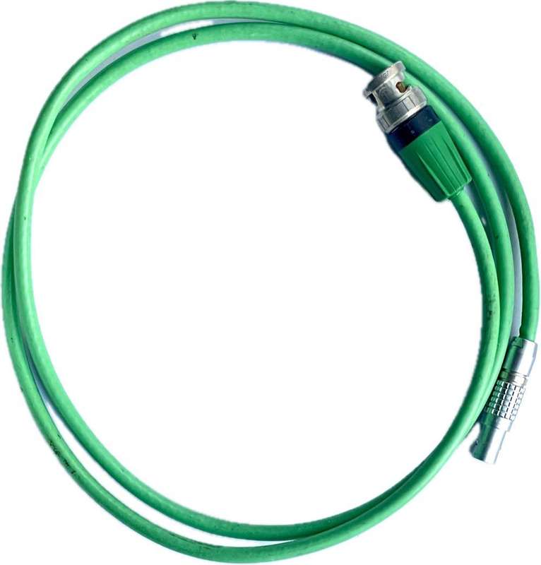 LEMO 5-Pin to BNC Female Timecode Cable  For ARRI Alexa & Zoom F8