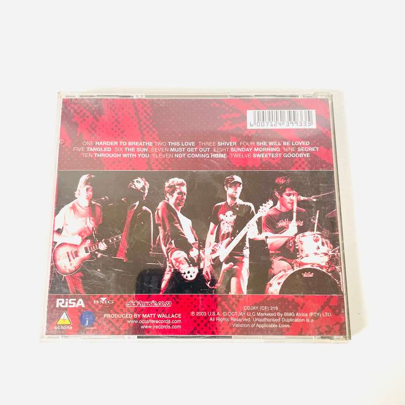 Maroon 5 - Song About Jane - CD