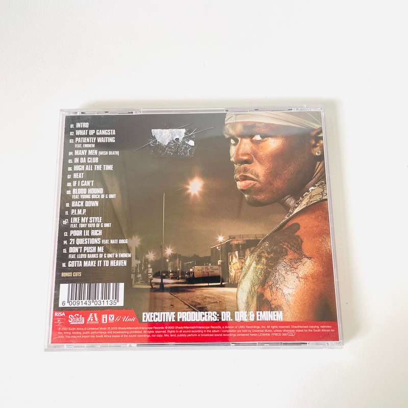 50 Cent - Get Rich or Die Trying Album- CD
