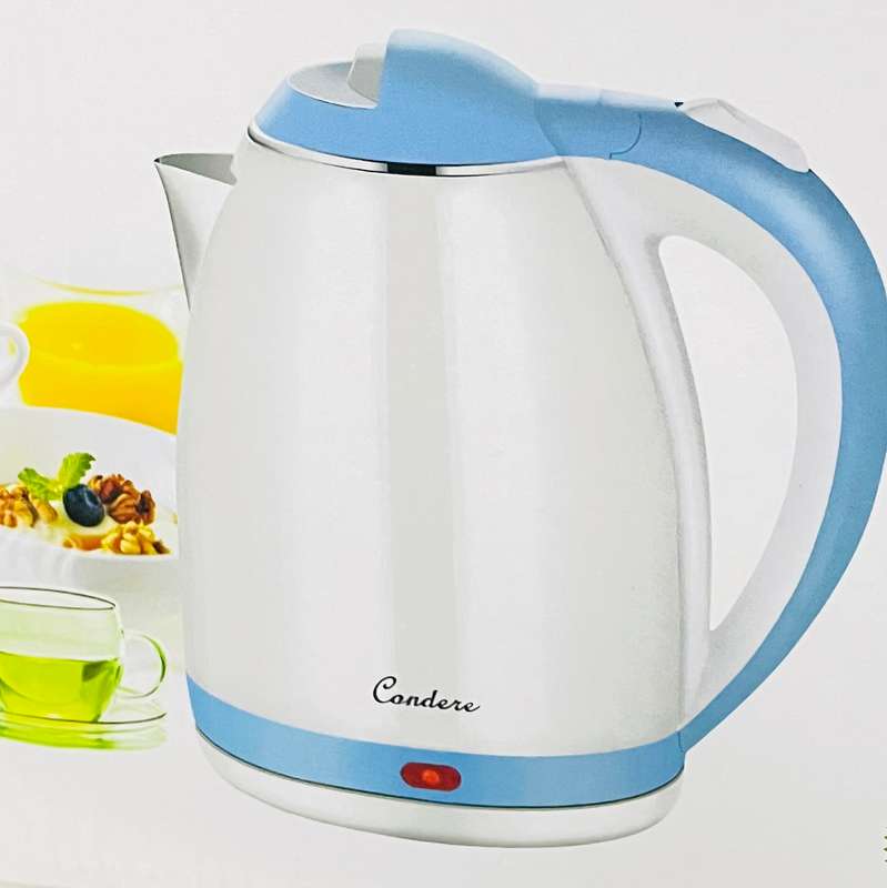 Condere stainless steal Cordless Electric Kettle 1.8L