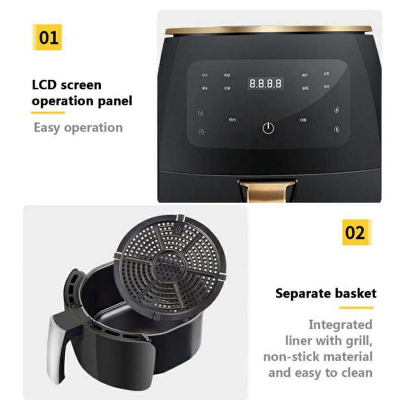 Silver Crest Air fryer 6 L