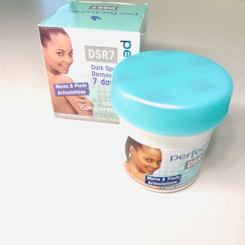 2 x Perfect White DSR7 Dark Spot Remover 40ml, For Hands, Feet & Joints(pack of 2)