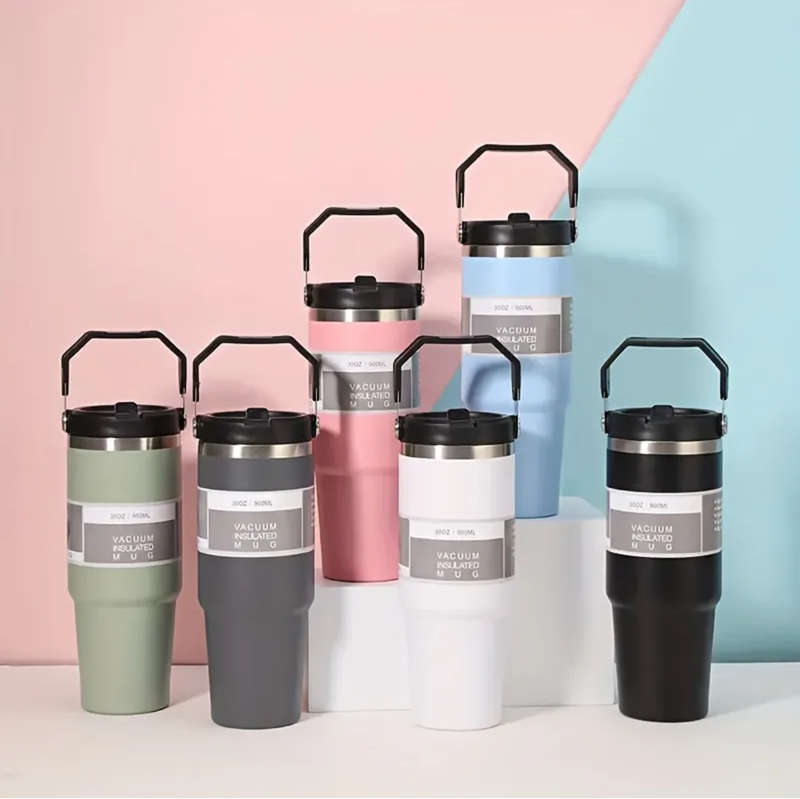 Portable Travel Mug for Hot & Cold Drinks.