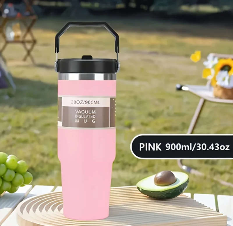 Portable Travel Mug for Hot & Cold Drinks.