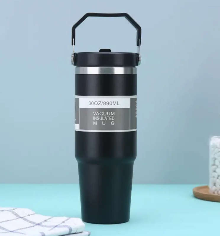 Portable Travel Mug for Hot & Cold Drinks.