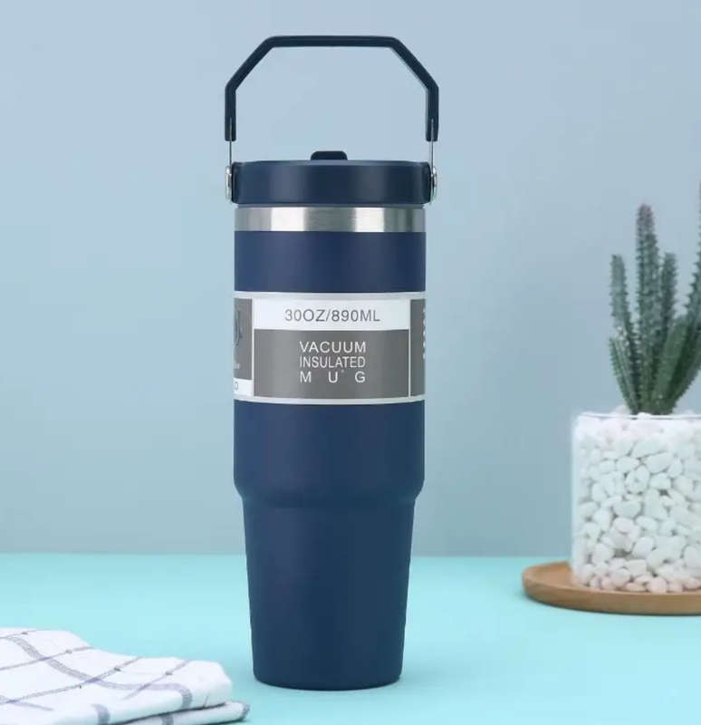 Portable Travel Mug for Hot & Cold Drinks.