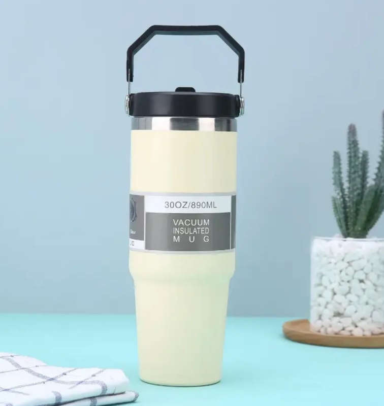 Portable Travel Mug for Hot & Cold Drinks.