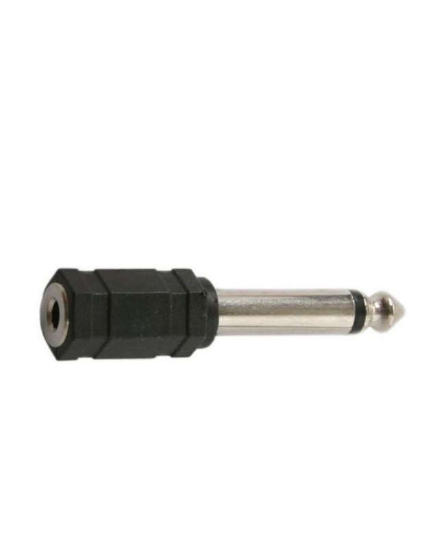 1 Mono & 1 Stereo  Headphone  Jack set,  3.5mm  Female to 6.35mm Male
