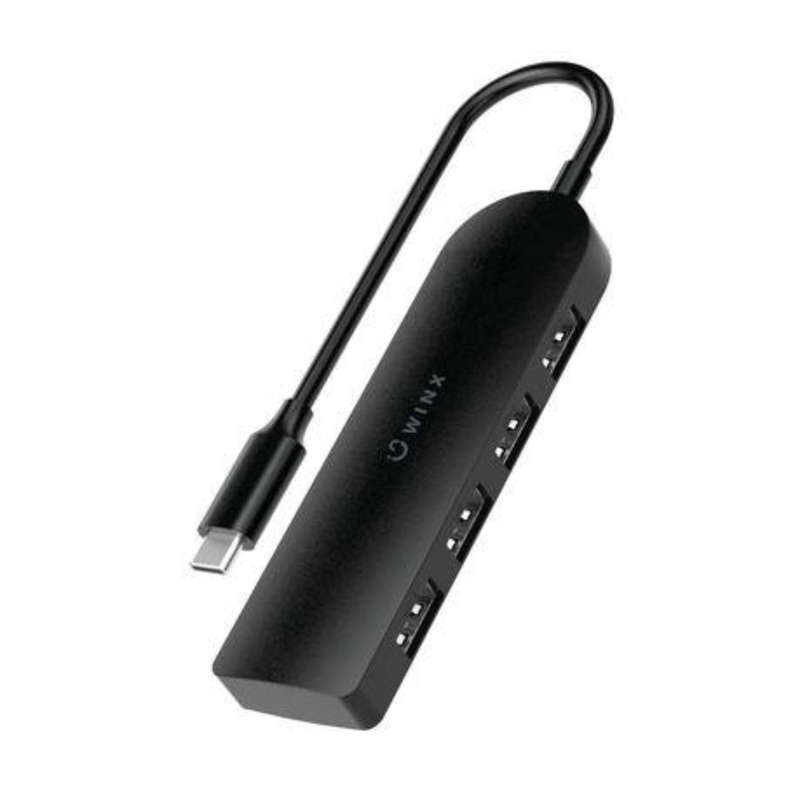 WINX CONNECT Type-C to 4 usb 3 Port Hub
