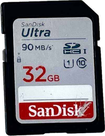 SanDisk Ultra 32GB SDHC Class 10 Memory Card