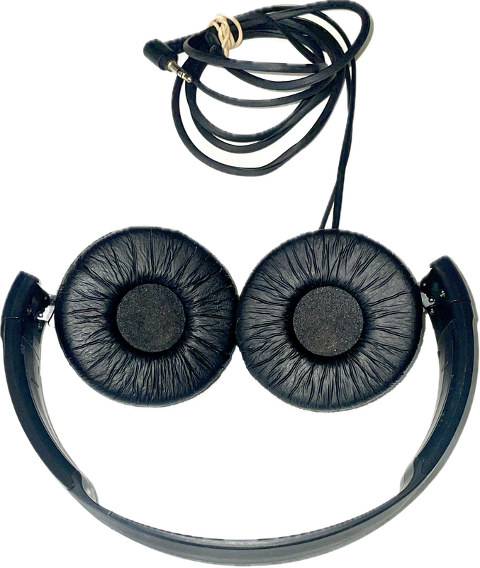 Sony Wired Over the Ear Headphones (Black)