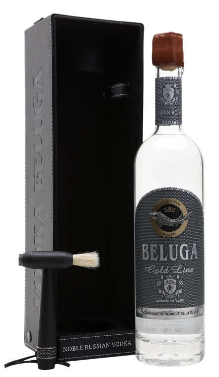 Beluga Gold Line Vodka In leather Box 40% 70cl