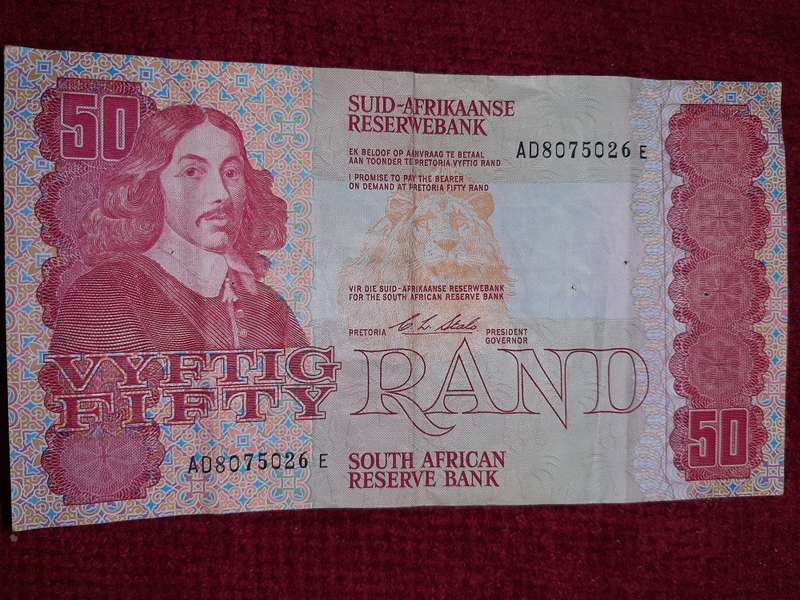 South African banknotes