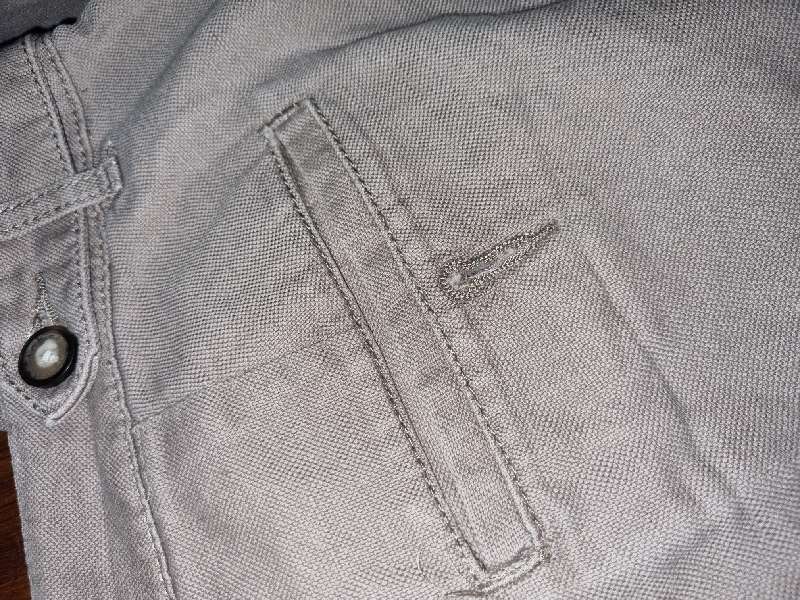 FatFace Cotton/Linen Blend Pants - Size 10 - One missing back pocket button