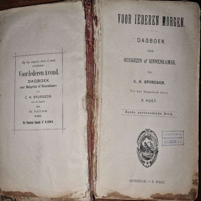 Voor iederen Morgen Dagboek - C.H. Spurgeon