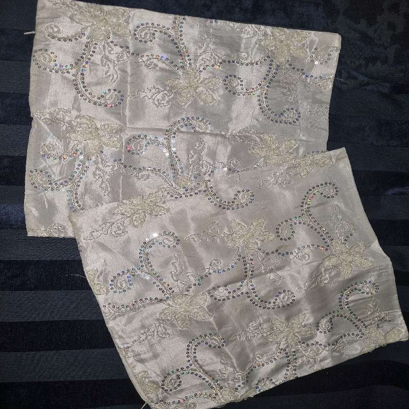 2 x Scatter Cushion Pillow cases with zips - 45cm x 45cm