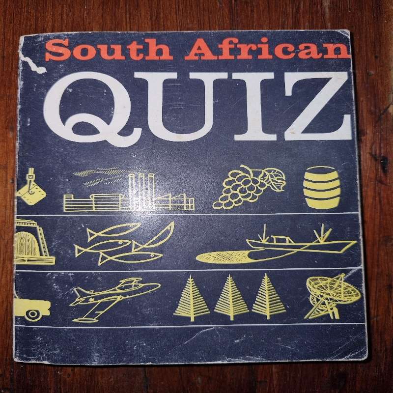 South African Quiz - Small Book