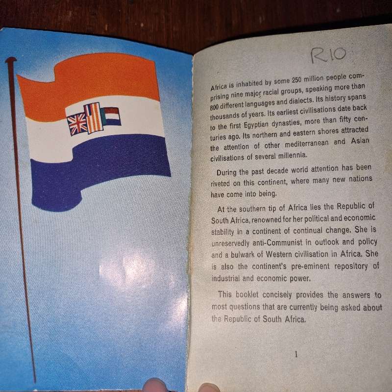 South African Quiz - Small Book