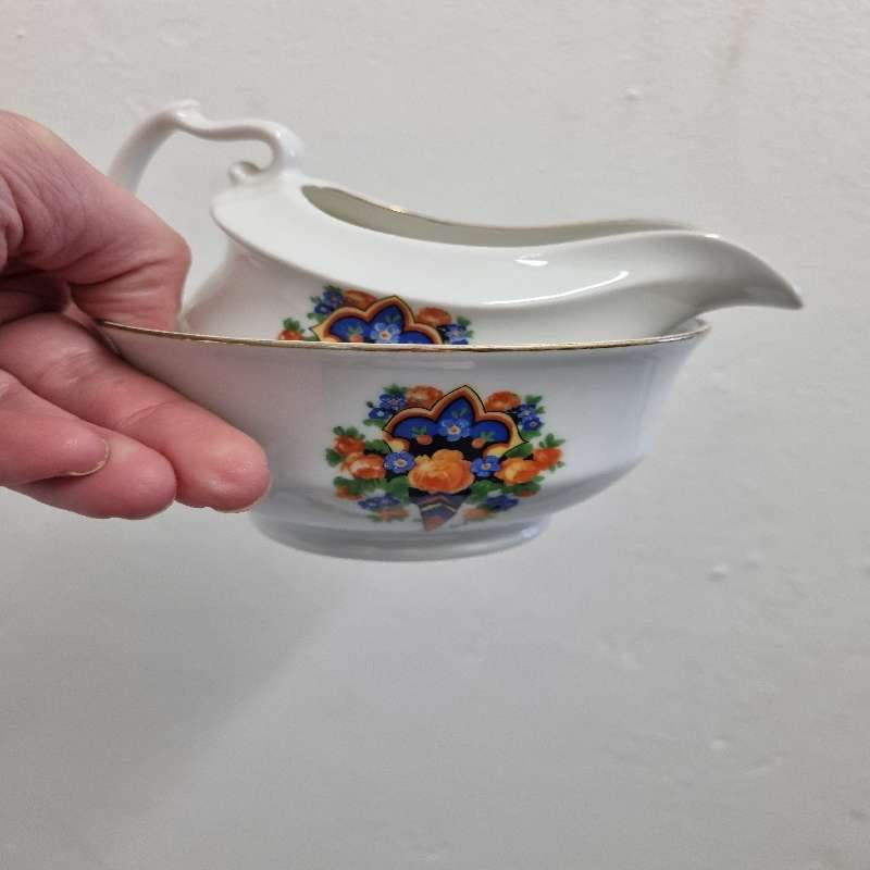 Phoenix China Checho-Slovakia Sugar Pot and Milk Jug Set