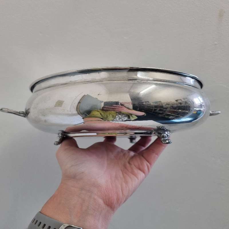 Beautiful Large Silver Plated Bowl