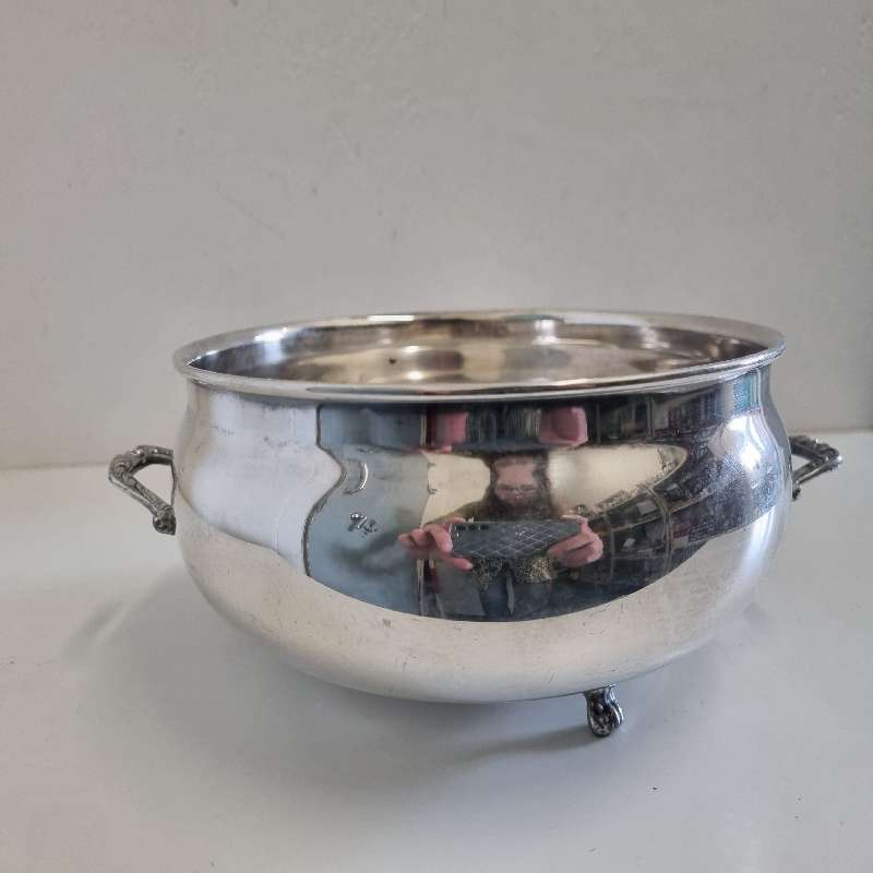 Beautiful Large Silver Plated Bowl