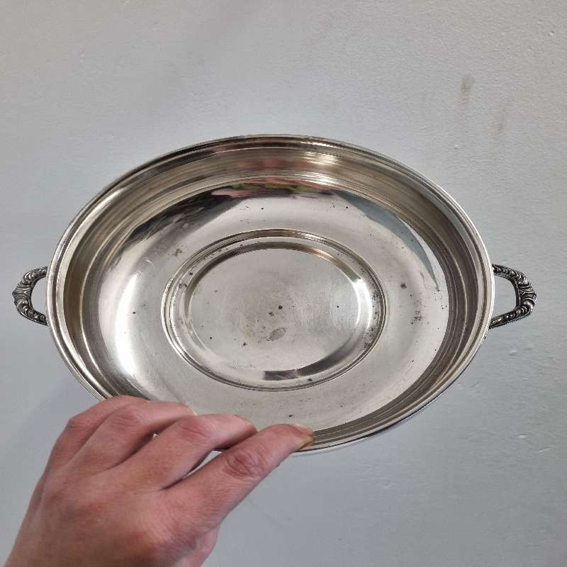 Beautiful Large Silver Plated Bowl
