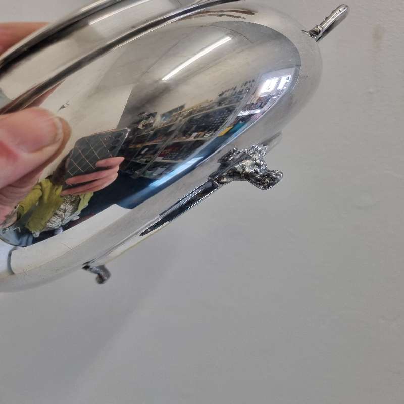 Beautiful Large Silver Plated Bowl