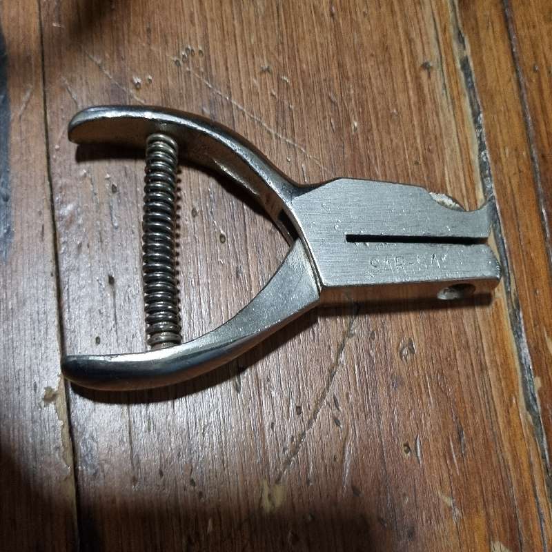 Vintage South African Railway Ticket Punch  - SAR SAS