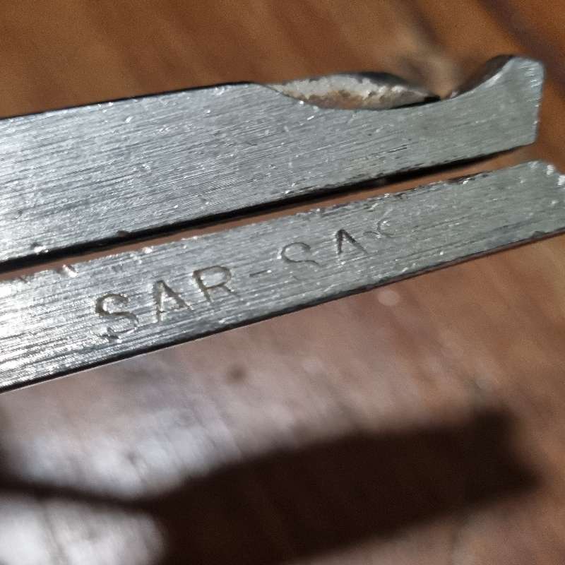 Vintage South African Railway Ticket Punch  - SAR SAS