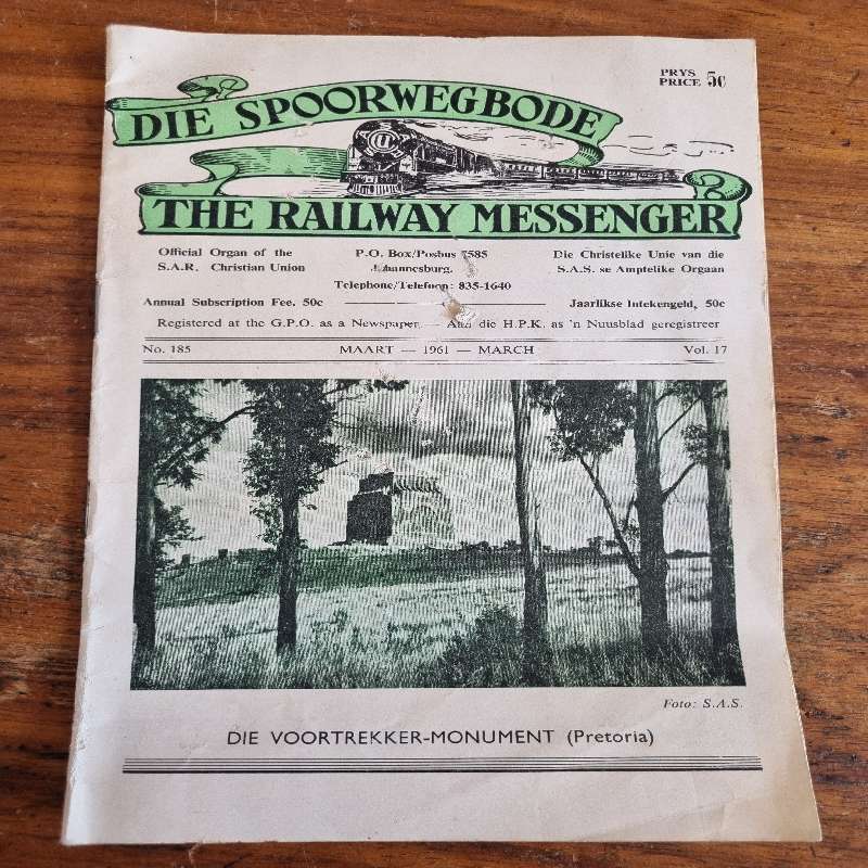 Die Spoorwegbode / The Railway Messenger - 1961 - 24 page booklet