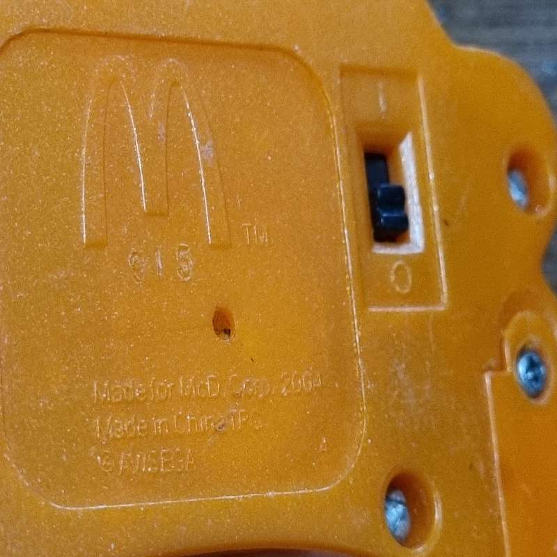 MacDonalds SEGA Collectable Game - Needs battery