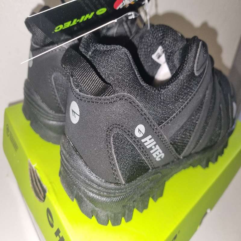 Hi-Tec Black Sneakers - Ares JNR - Size 4 - New - Boxed
