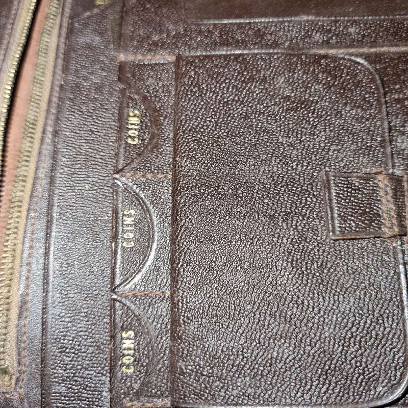 Vintage Purse with space for stamps and coins