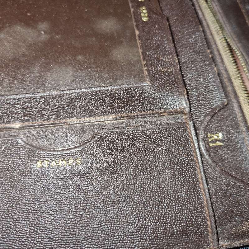 Vintage Purse with space for stamps and coins