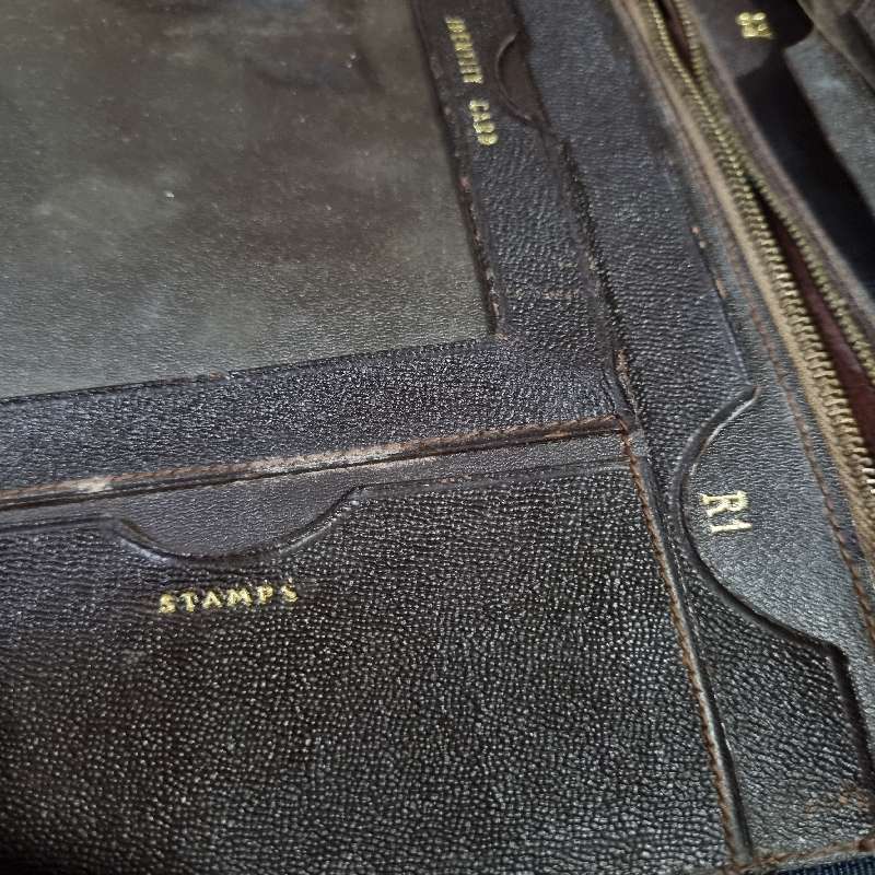 Vintage Purse with space for stamps and coins