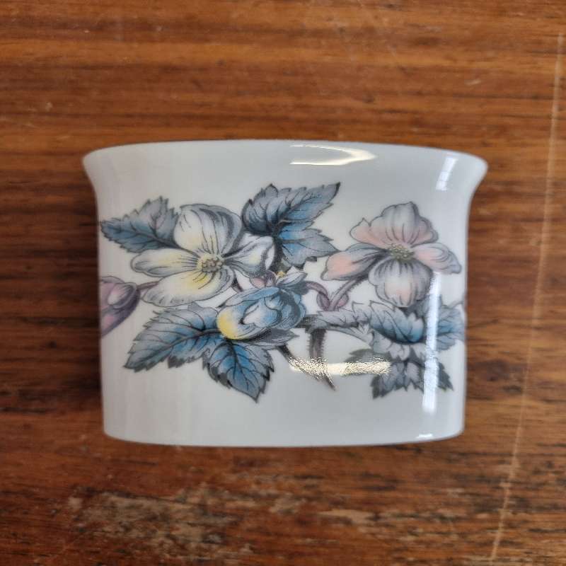 Vintage Royal Worcester Fine Bone China Toothpick Holder - Made in England