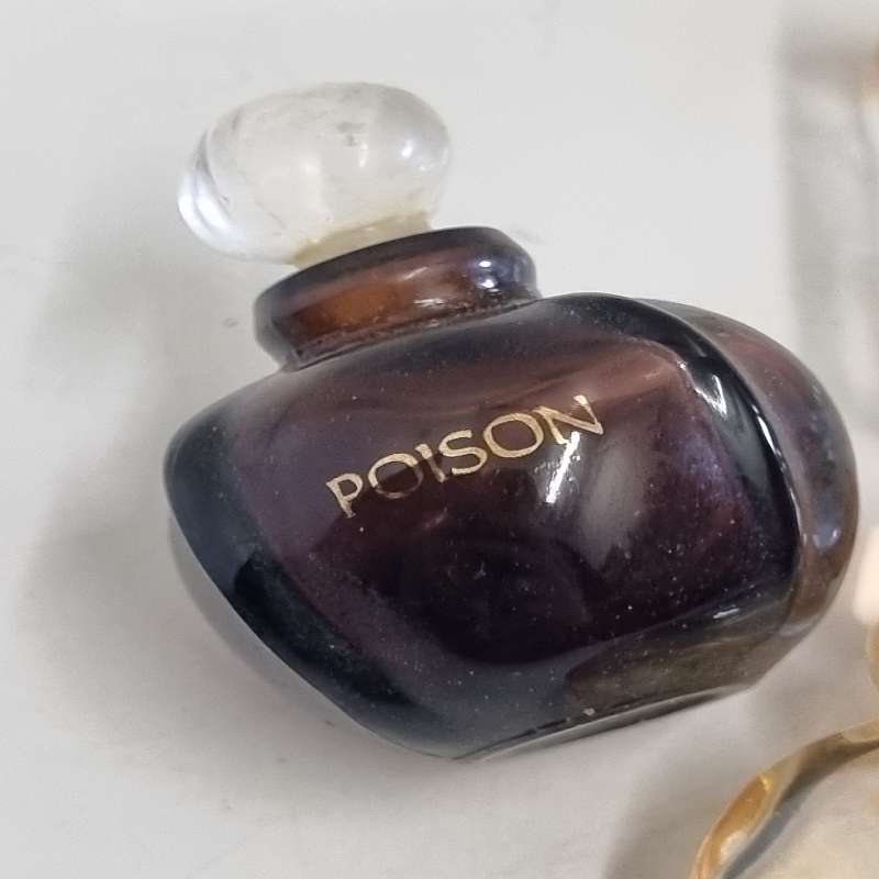 4 x Miniature Perfume bottles - Empty